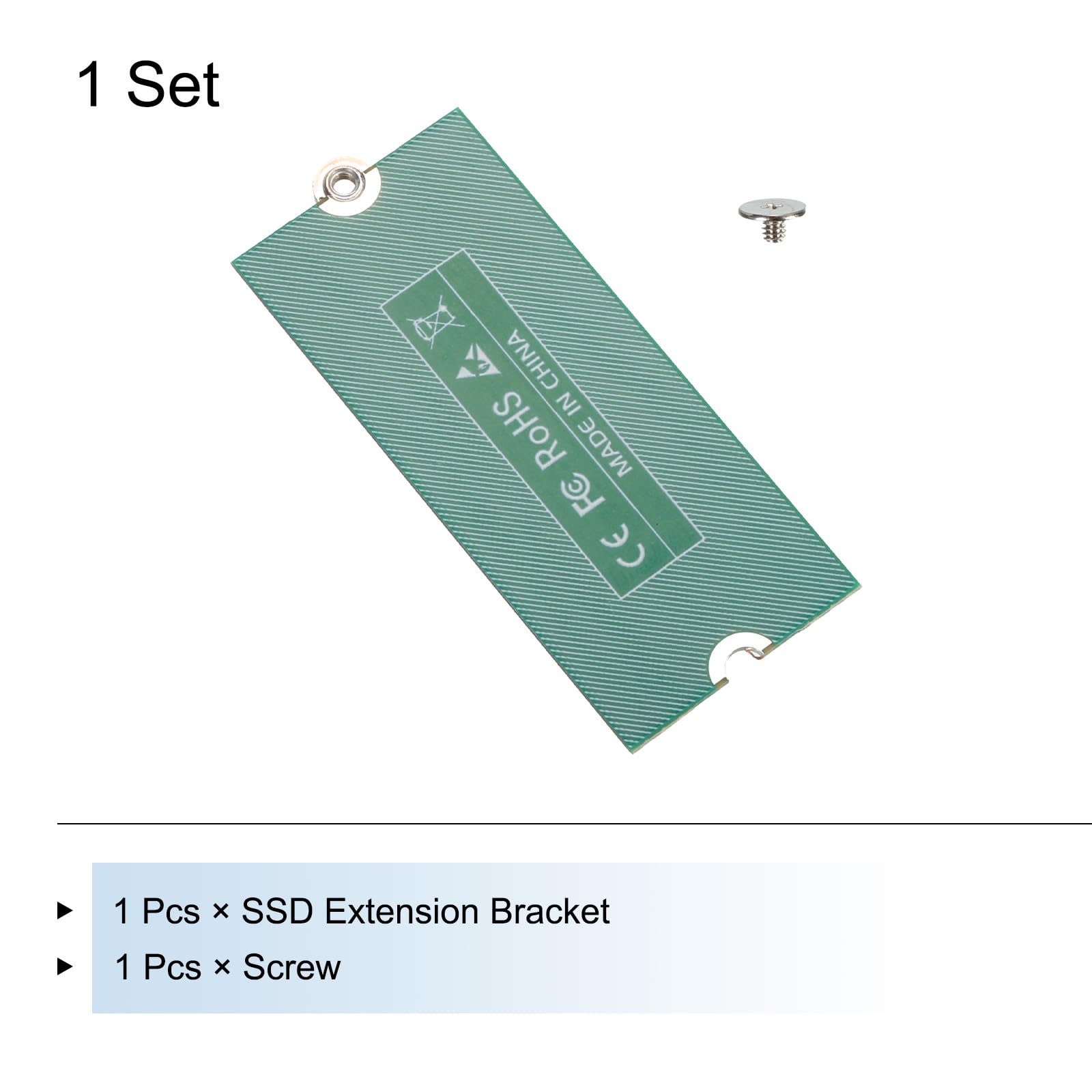 Ssd 2260 M.2 M.2 PCIe NVMe SSD Length Extender Card - 2230 To 2280 ...