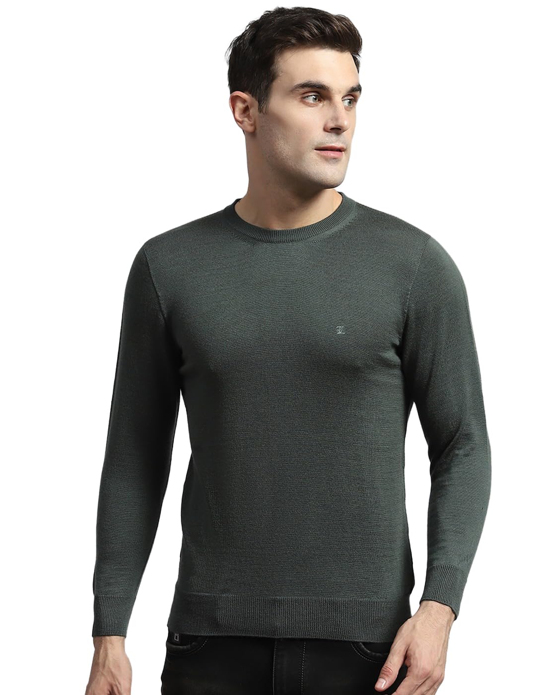 monte carlo Mens Regular Fit Full Sleeve Round Neck Pullover | Warm Woolen Sweater for Men |Soft Comfortable Knitted Winter Wear for Men (Pack of 1)-picture-20