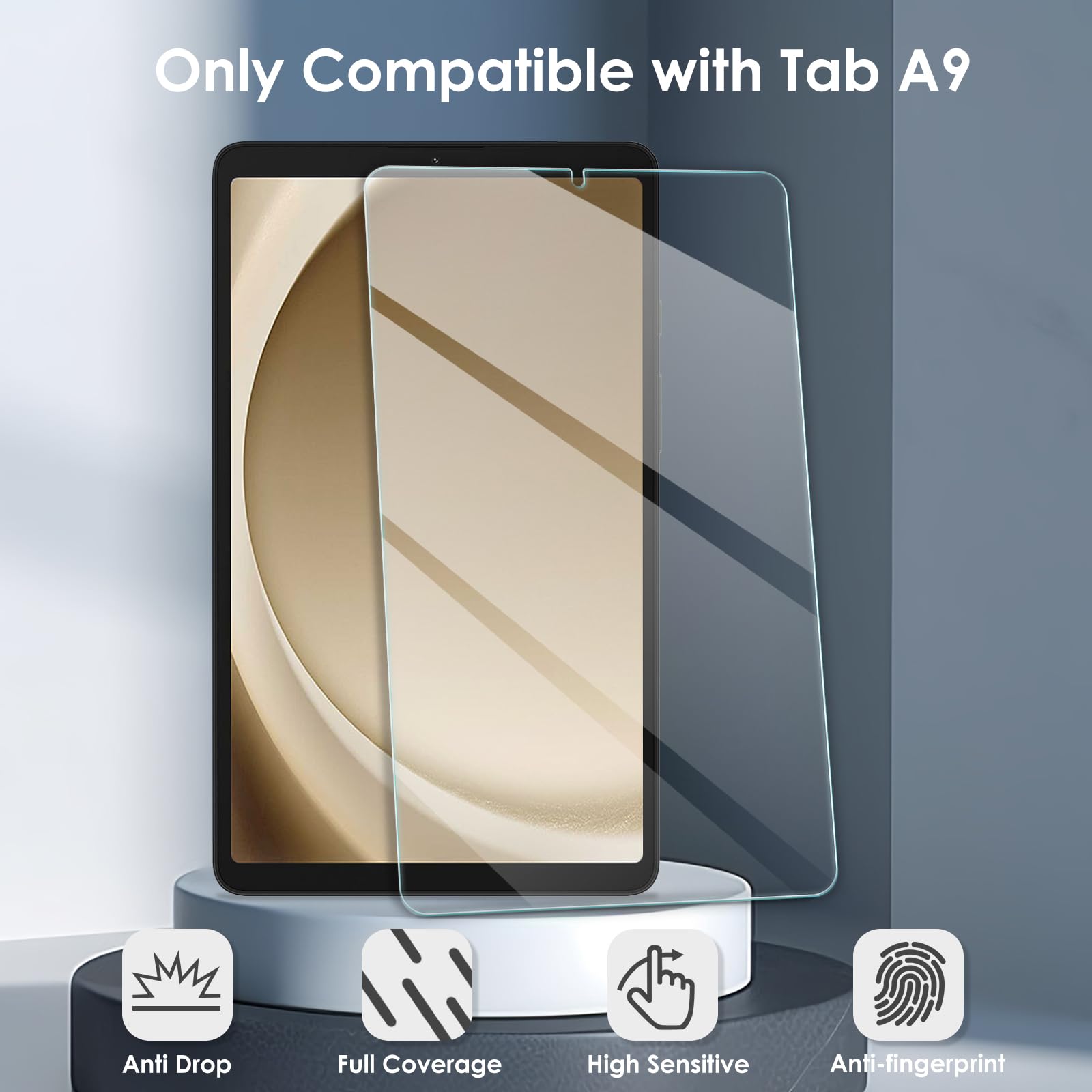 Amazon.co.jp: Suppeak (サピーク) 2枚パック Samsung Galaxy Tab A9