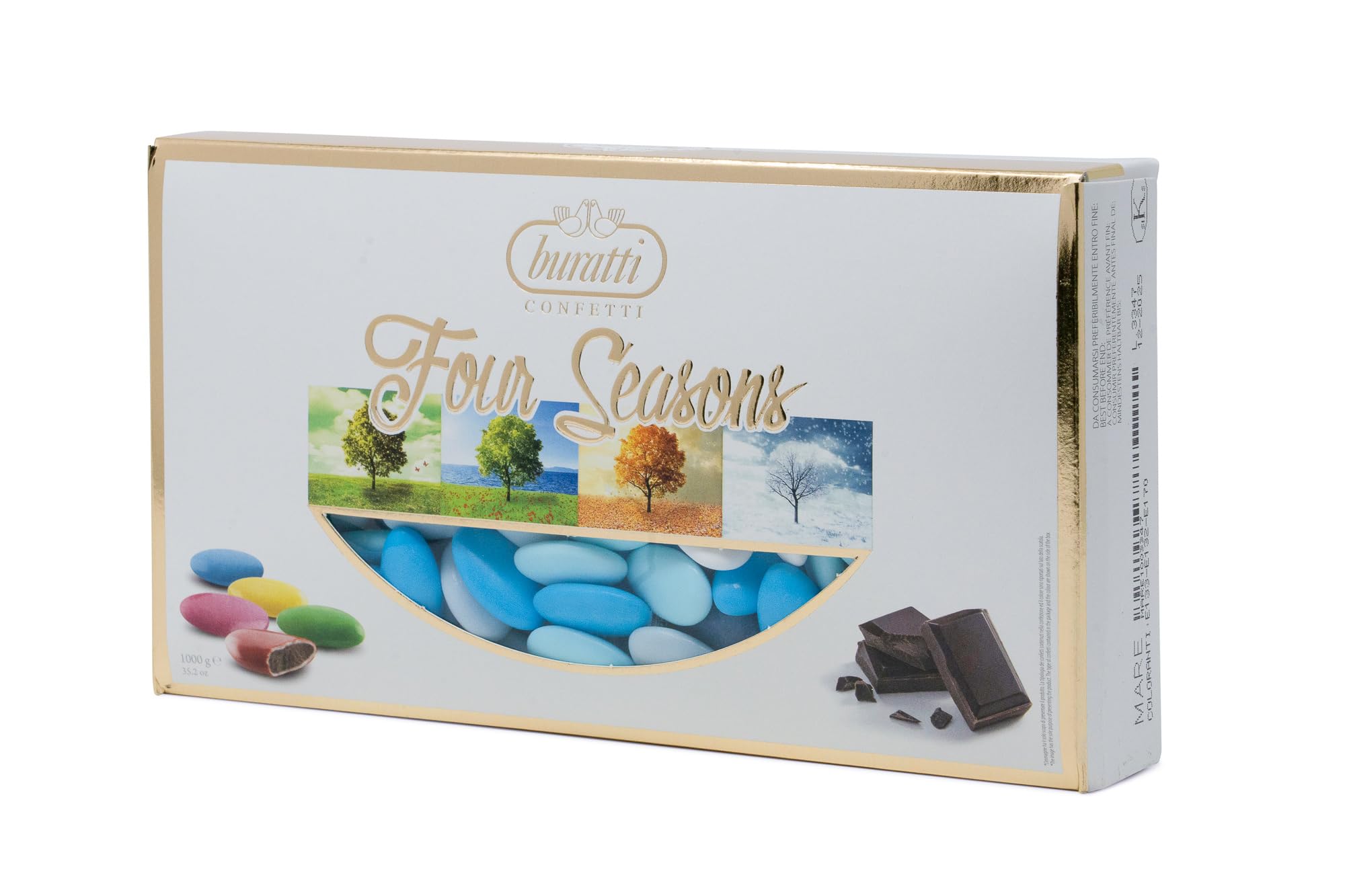 Buratti Confetti Chocolates Azucarados En Forma De Mar 1000 g