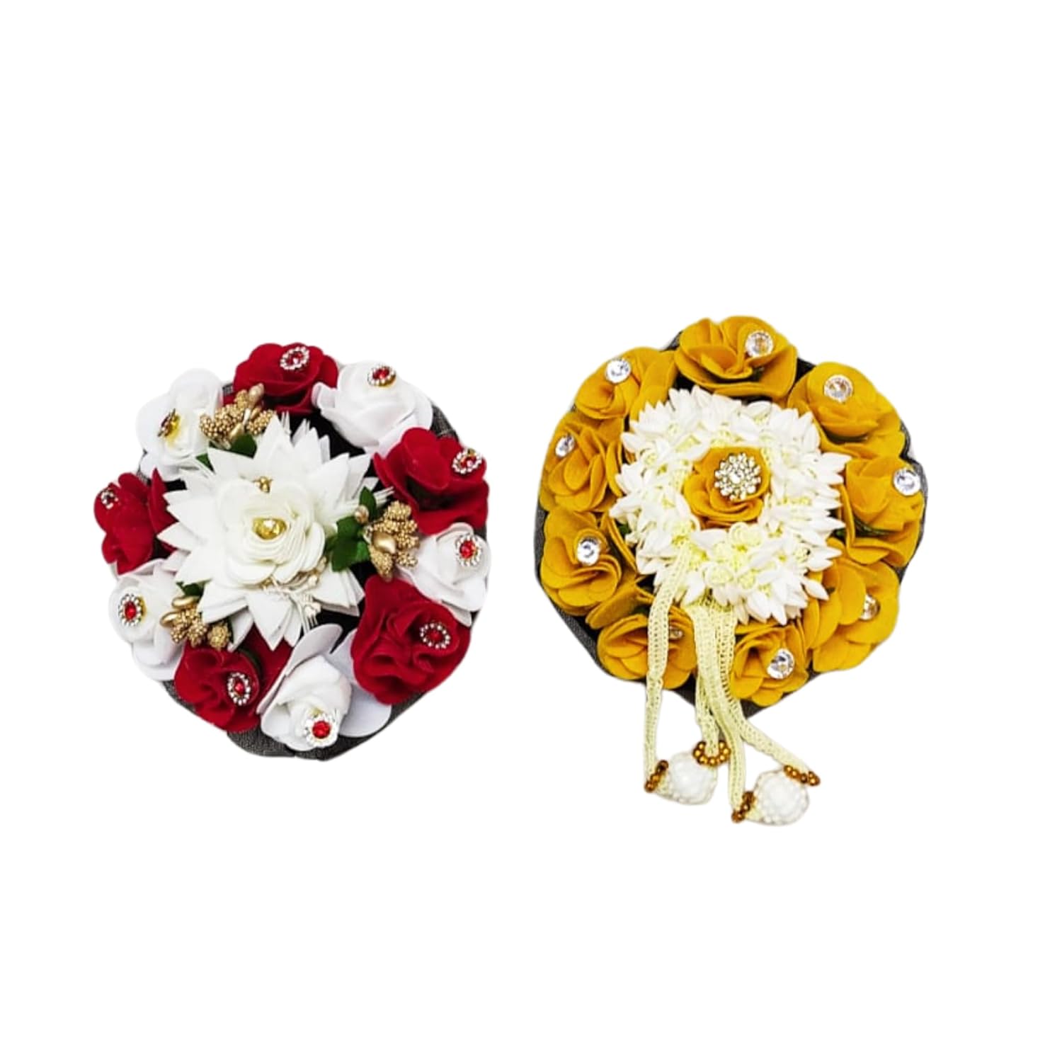 Women’s Juda Bun Hair Extension | Messy & Donut Hair Bun for Bridal, Party & Daily Wear | Voluminous Clip-on Juda for Elegant Hairstyles | Wedding & Festive Hair Accessory