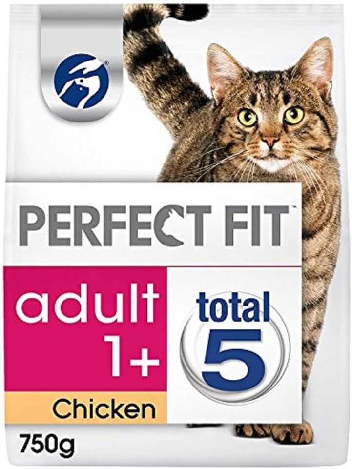 Adult 1+ - Complete Dry Food for Adult Cats from 1 Year Old, Rich in Chicken, 750g