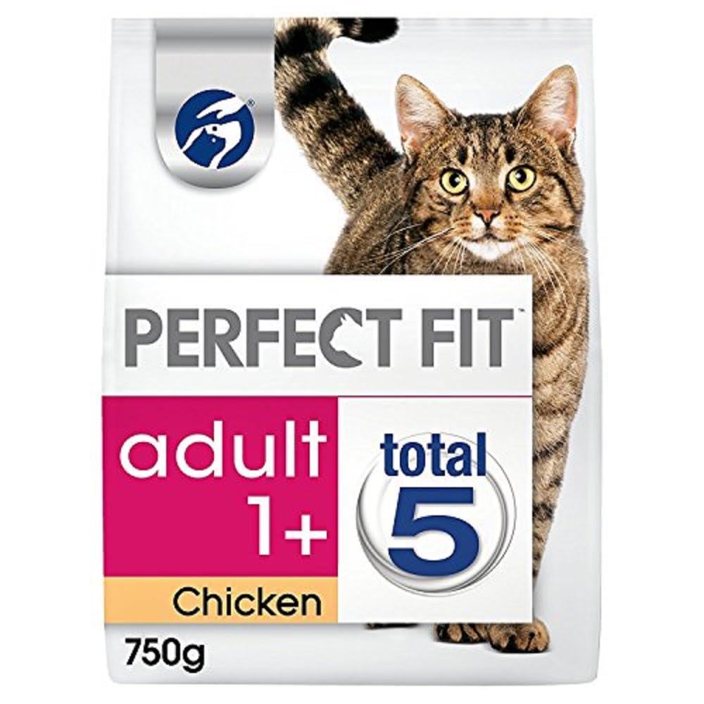 Adult 1+ - Complete Dry Food for Adult Cats from 1 Year Old, Rich in Chicken, 750g