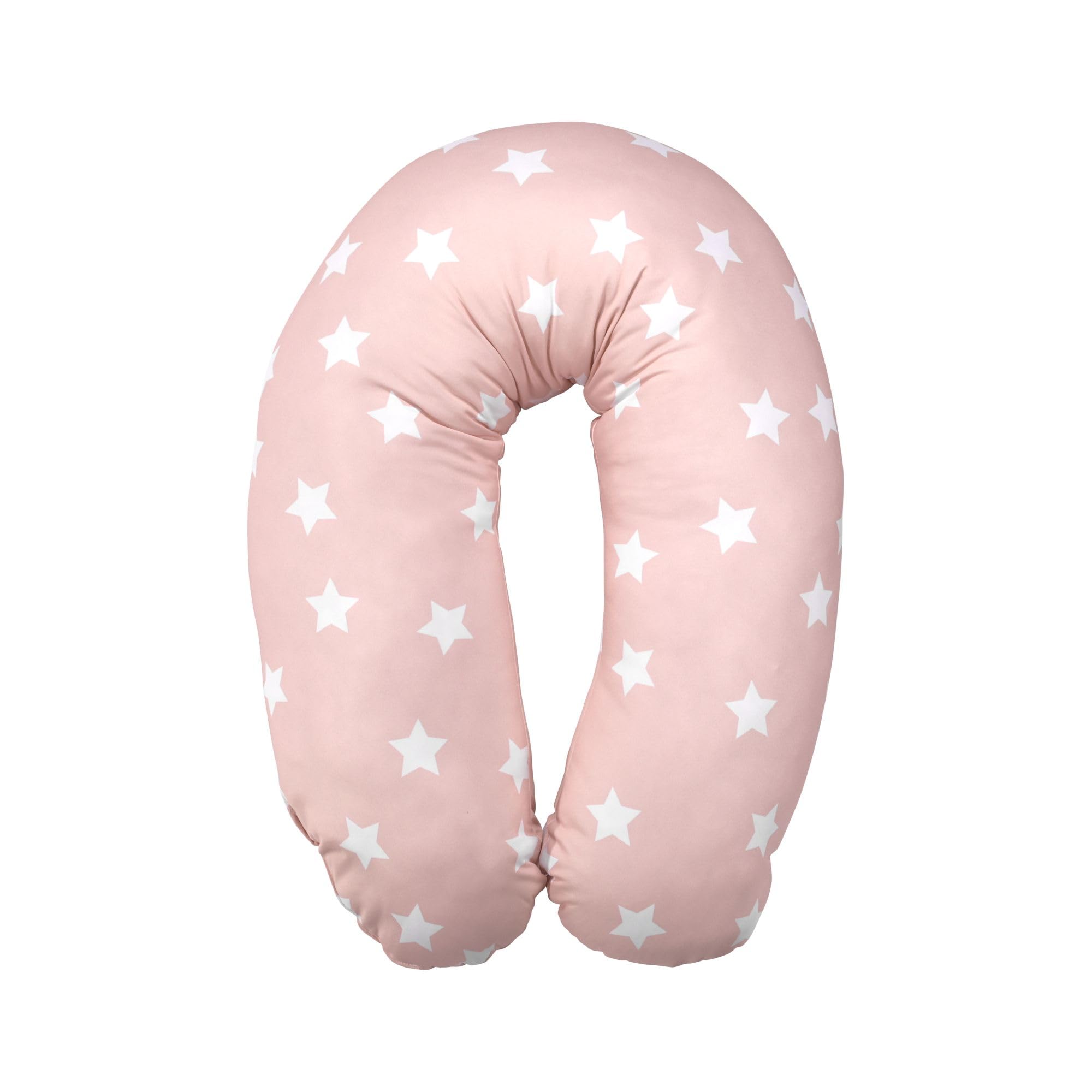 Coussin d'allaitement Lorelli rose grand format 190 cm oreiller de maternit&eacute;