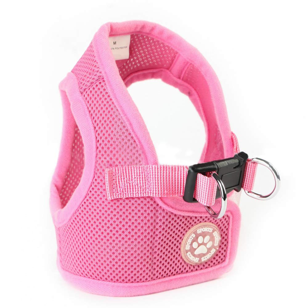 BBEART Dog Harness, Pet Dog Puppy Breathable Mesh Soft Vest Cat Teddy Durable Walking Harness for Small Medium Dog
