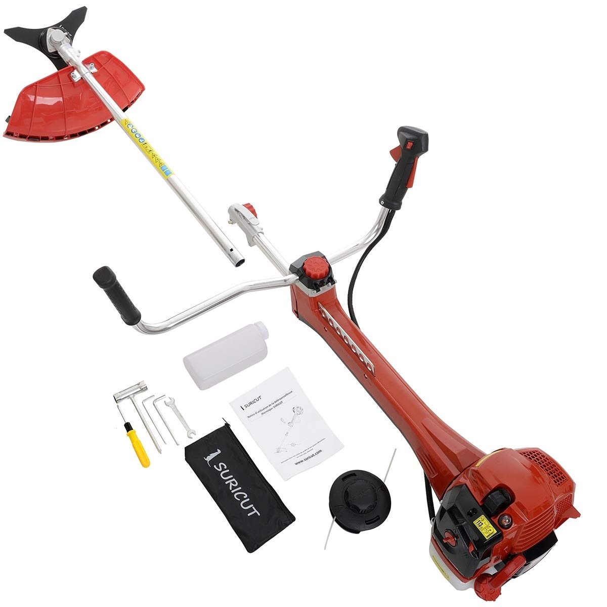 Débroussailleuse Thermique Semi-Professionnelle, 51.7 cm3, 1.8 CV