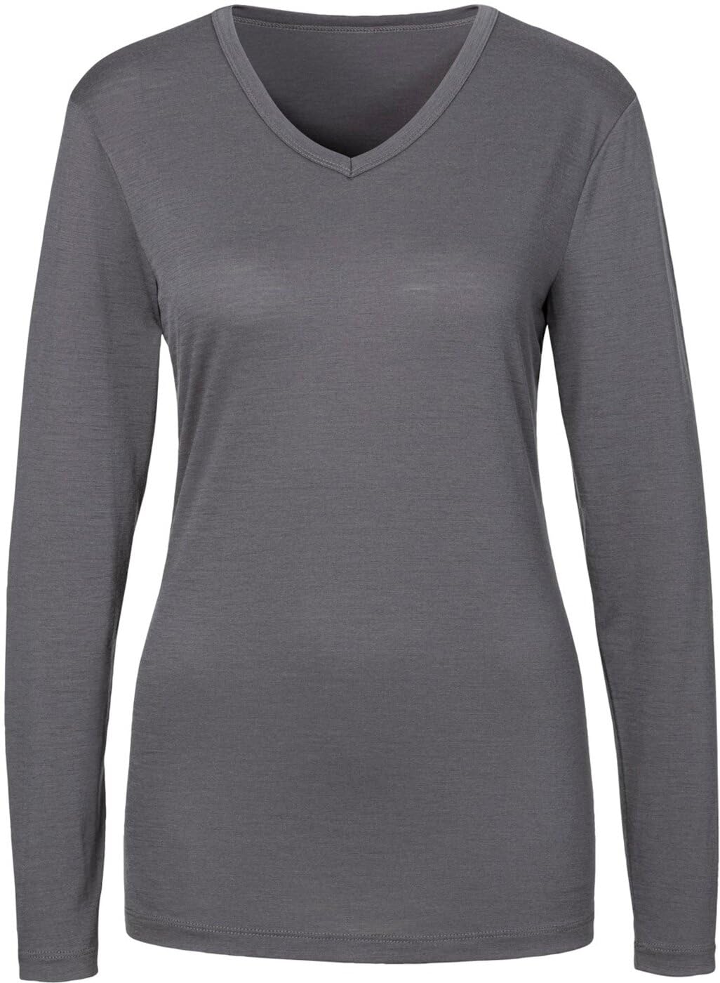 Mckinley Kobiety Creston Long Sleeve Koszulka Grey Melange 44