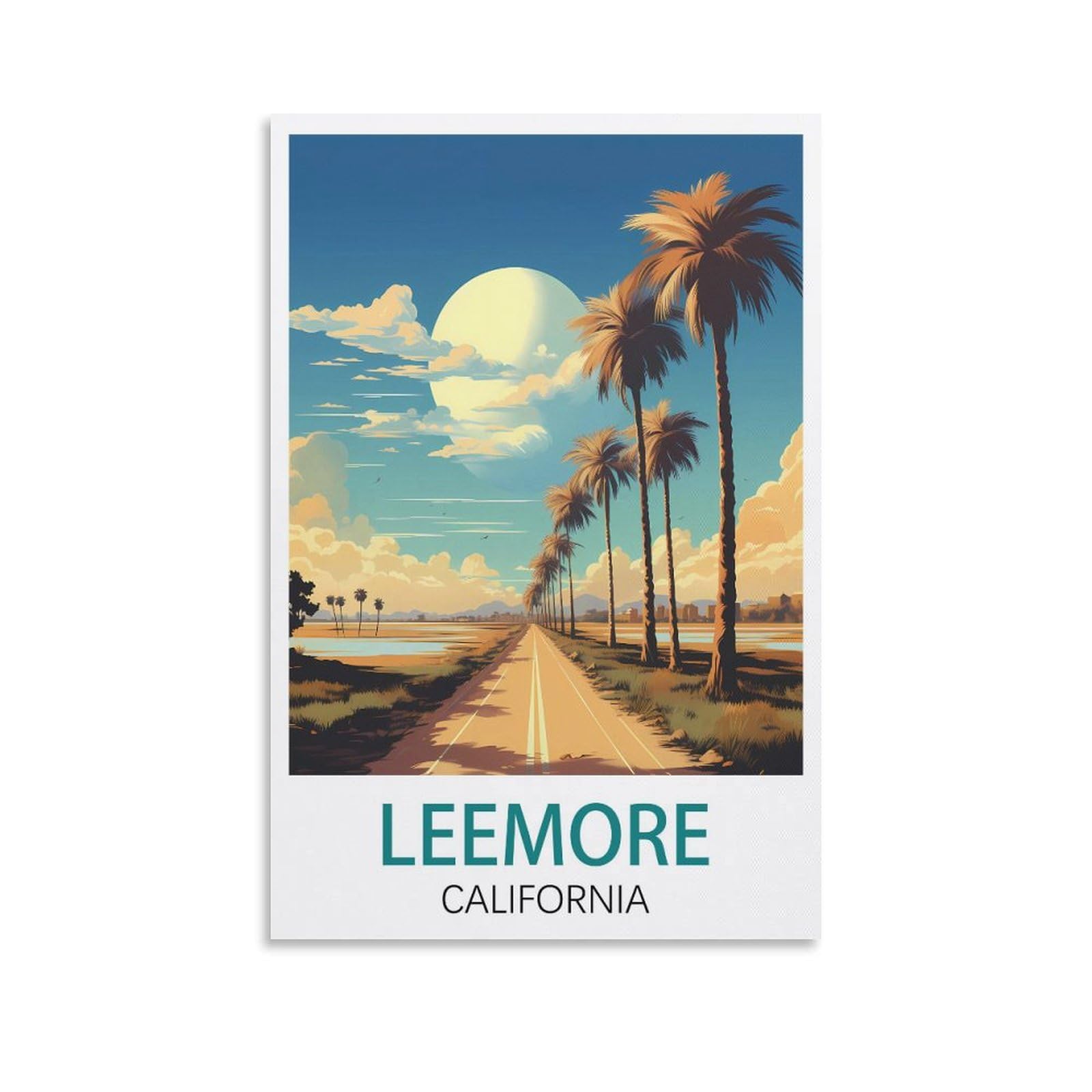 EZMLFA 5D Diamond Painting Kits for Adults,Leemore California,Diamond Painting,Landscape Gem Art Kits Adult and Crafts Home Decor 40x50cm