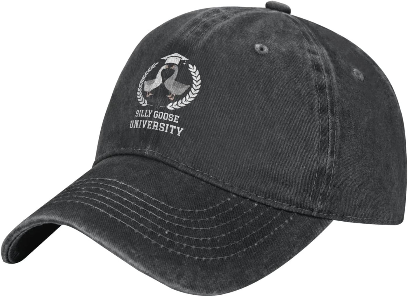 Funny Goose Hat Silly Goose On The Loose Hat Men Baseball Hats Funny Cap image 2