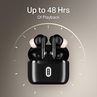 boAt Airdopes 141 Gen 2, 4 Mics ENx Tech, 48 Hrs Playback, Free Music Streaming, Fast Charge, Low Latency, IPX4, v5.4 Bluetooth Earbuds, TWS Ear Buds Wireless Earphones with mic (Active Black)