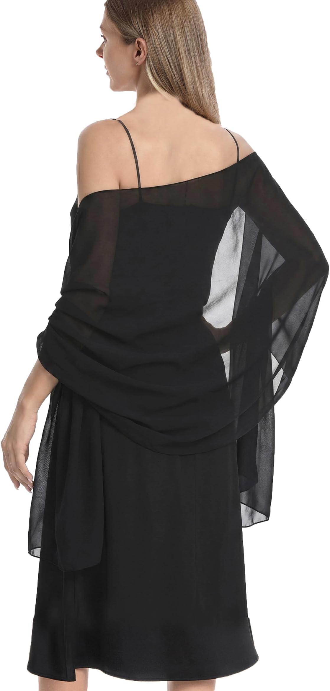 womens Chiffon-shawl001 Classic
