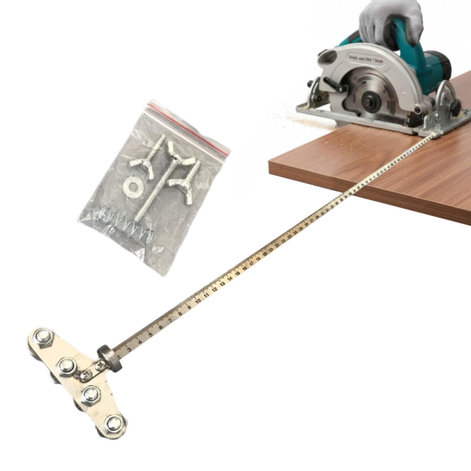Guía de carpintería con medición angular de alta precisión para muebles perfectos 8