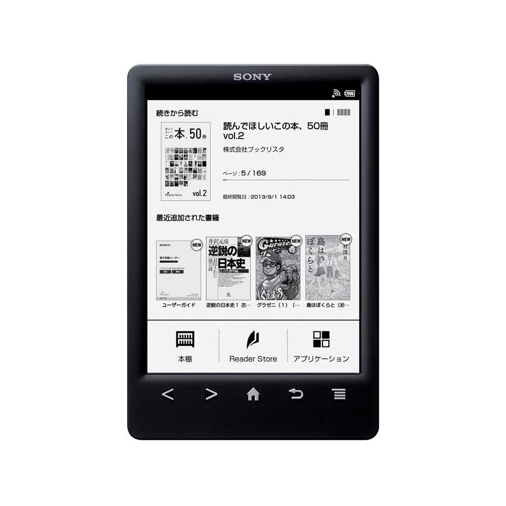 Sony PRS-T3S - Lector de eBooks de 6" (ePub, FB2, PDF, TXT, Bluetooth, pantalla táctil), negro