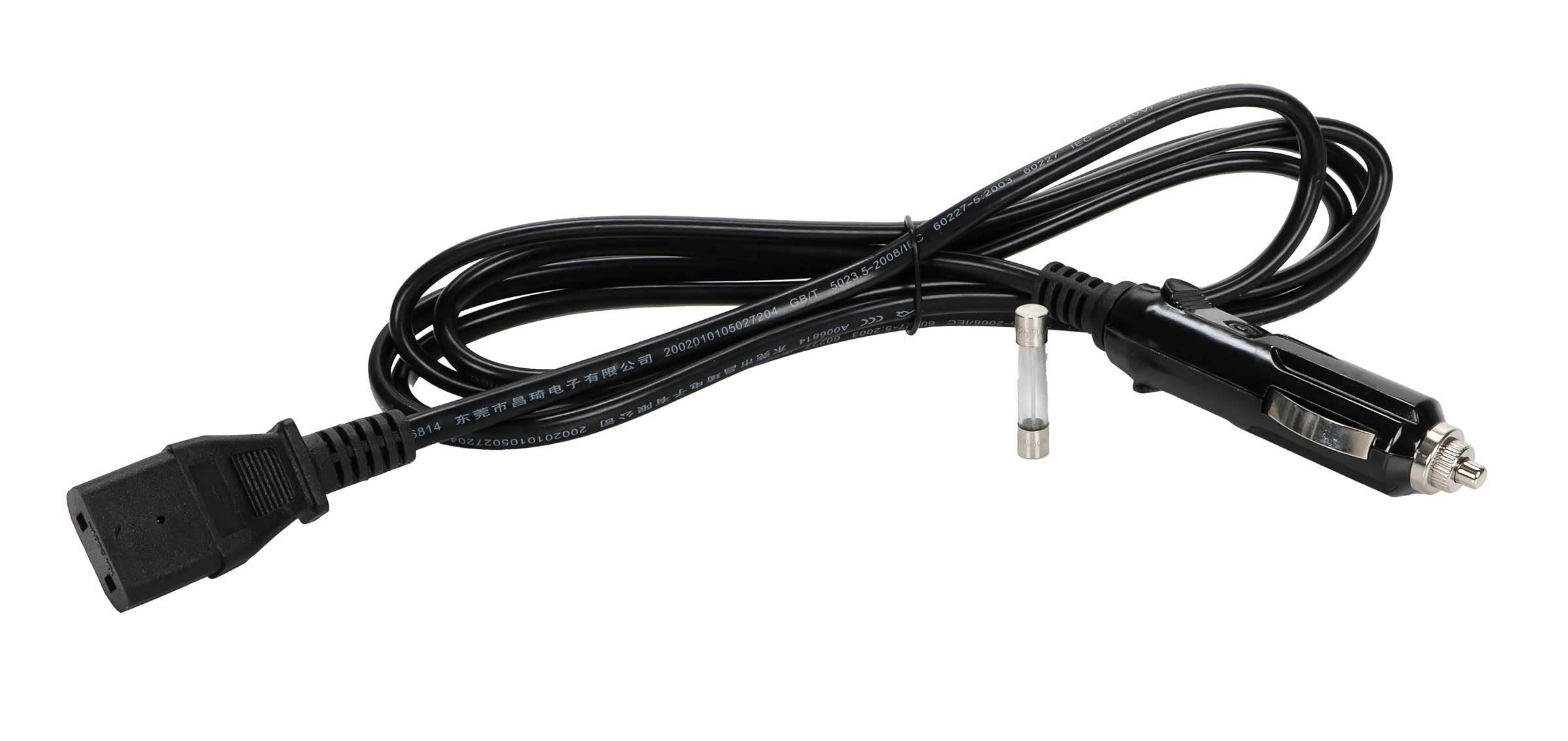 LKW Bratpfanne elektrisch 24 Volt 250W, Reise Kochtopf mit Antihaftbeschichtet, Glasdeckel mit Belüftung, An- /Aus-Kippschalter, Vol. 2 Liter, Kabel für Zigarettenanzünderbuchse ca. 195 cm lang