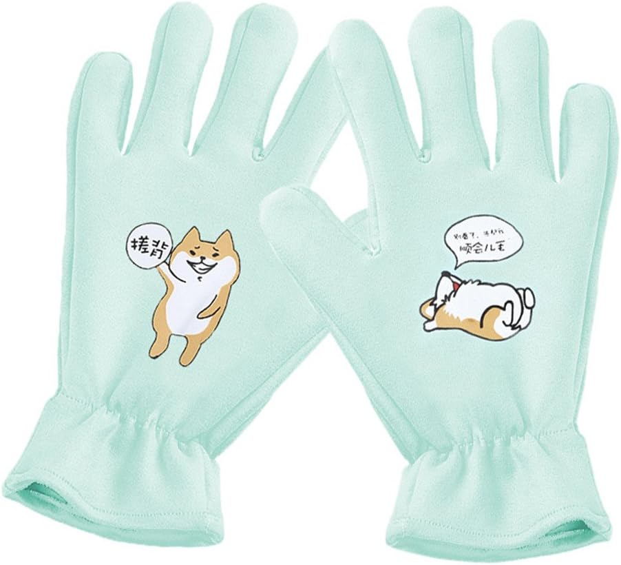 Bluleki Pet Grooming Gloves- Left & Right - for Cats, Dogs & Horses - Hair Remover Glove - Massage Tool with Enhanced Five Finger Design - cat Hair Remover- Ninja Glove (Green) : Pet Supplies