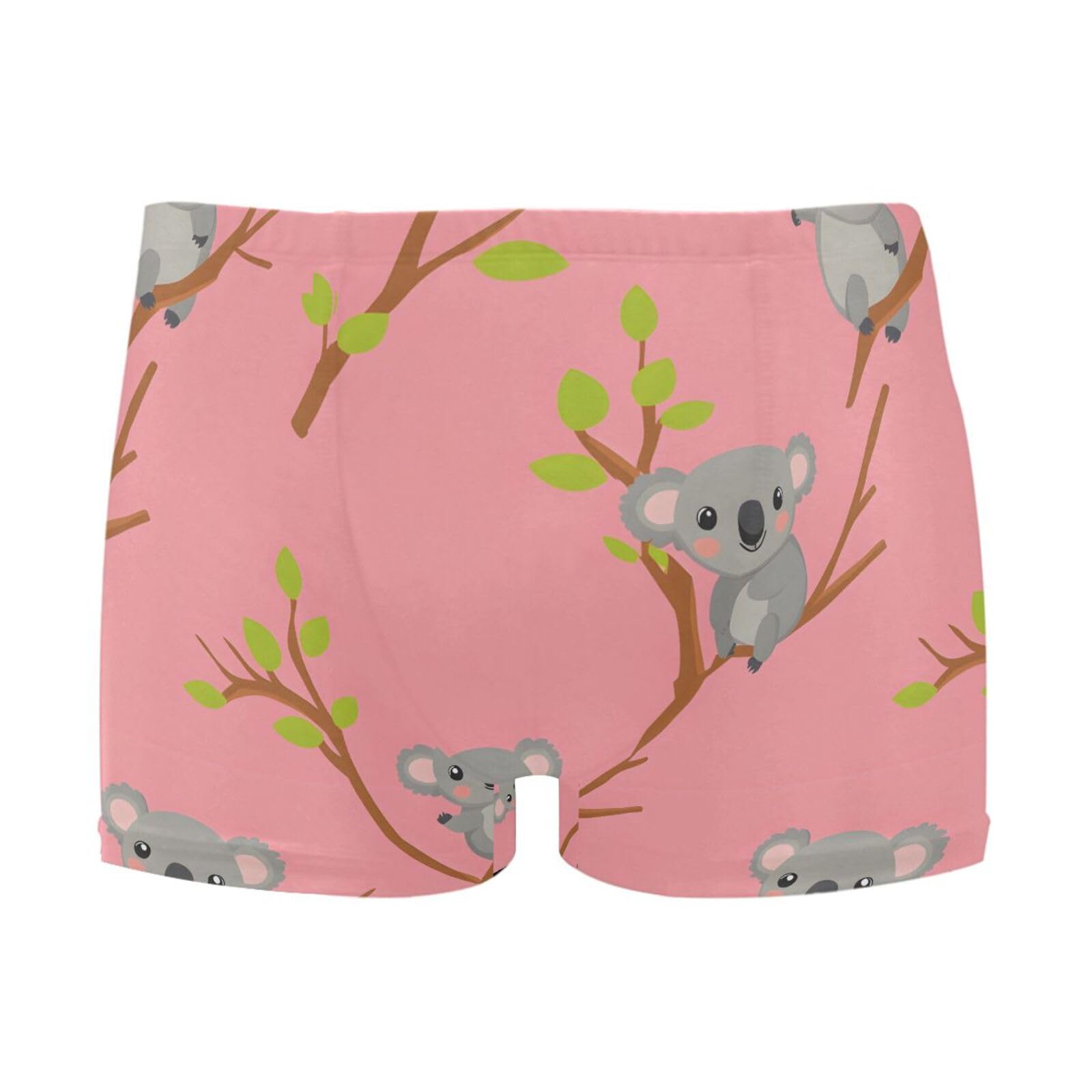 UMIRIKO Cartoon Koalas Tree Branches Men Swim Brief Square Leg Swimsuit Swimwear Bathing Suits for Men M 202b8026