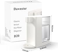 Vista 7 de Electric Kettles, D20 Instant Hot Water Dispenser for Quick Boiling & Dispense, Adjustable 3 Temperatures & 5 Water Volume, Removable 0.8 Gallon 100