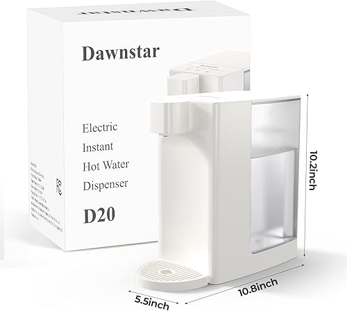 Miniatura 7 de Electric Kettles, D20 Instant Hot Water Dispenser for Quick Boiling & Dispense, Adjustable 3 Temperatures & 5 Water Volume, Removable 0.8 Gallon 100