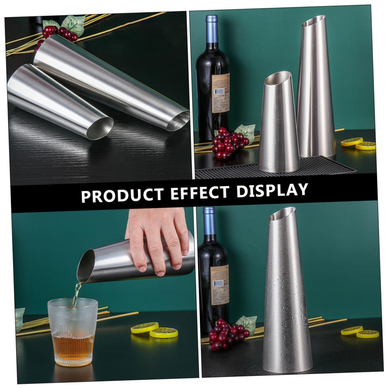 Gatuida Decantador De Inoxidable Dispensador De Bebidas Para Ktv y Para y Práctico y Elegante Gran Capacidad