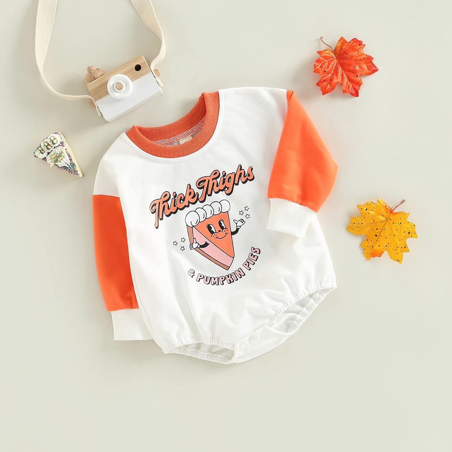 Miniatura 7 de Adobabirl Disfraz de Halloween para bebé, sudadera de fantasma de calabaza, mameluco de gran tamaño, lindo para otoño e invierno