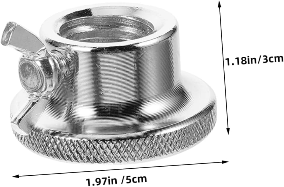 6pcs Self-Locking Slip Nut for Dumbbells and Barbells Barbell Lock Collar Easy Installation Design for Home Gym Equipment