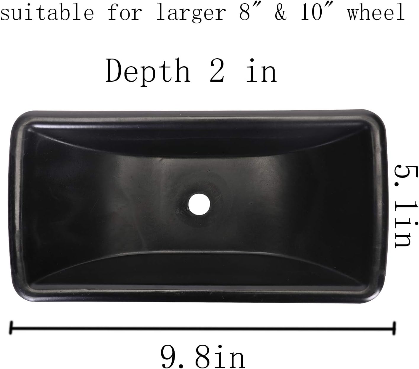 Homeon Wheels Trailer Jack Wheel Dock for Travel Trailer Caravans Rv Boat Dock Tent Trailers Camper Heavy Duty Stabilizer Helps Prevent Trailer Wheel from Sinking Into Dirt or Mud : Automotive