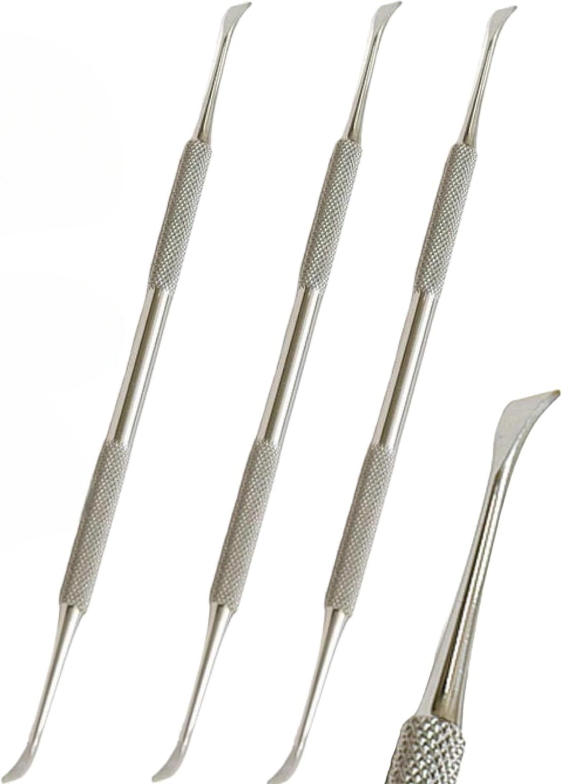 3 x LTG PRO Pet Dental Tooth De-Scaler for Dogs & Cats – Stainless Steel Tartar Remover Tool for Animal Oral Care, Plaque Cleaning & Pet Hygiene – ISO CE Certified