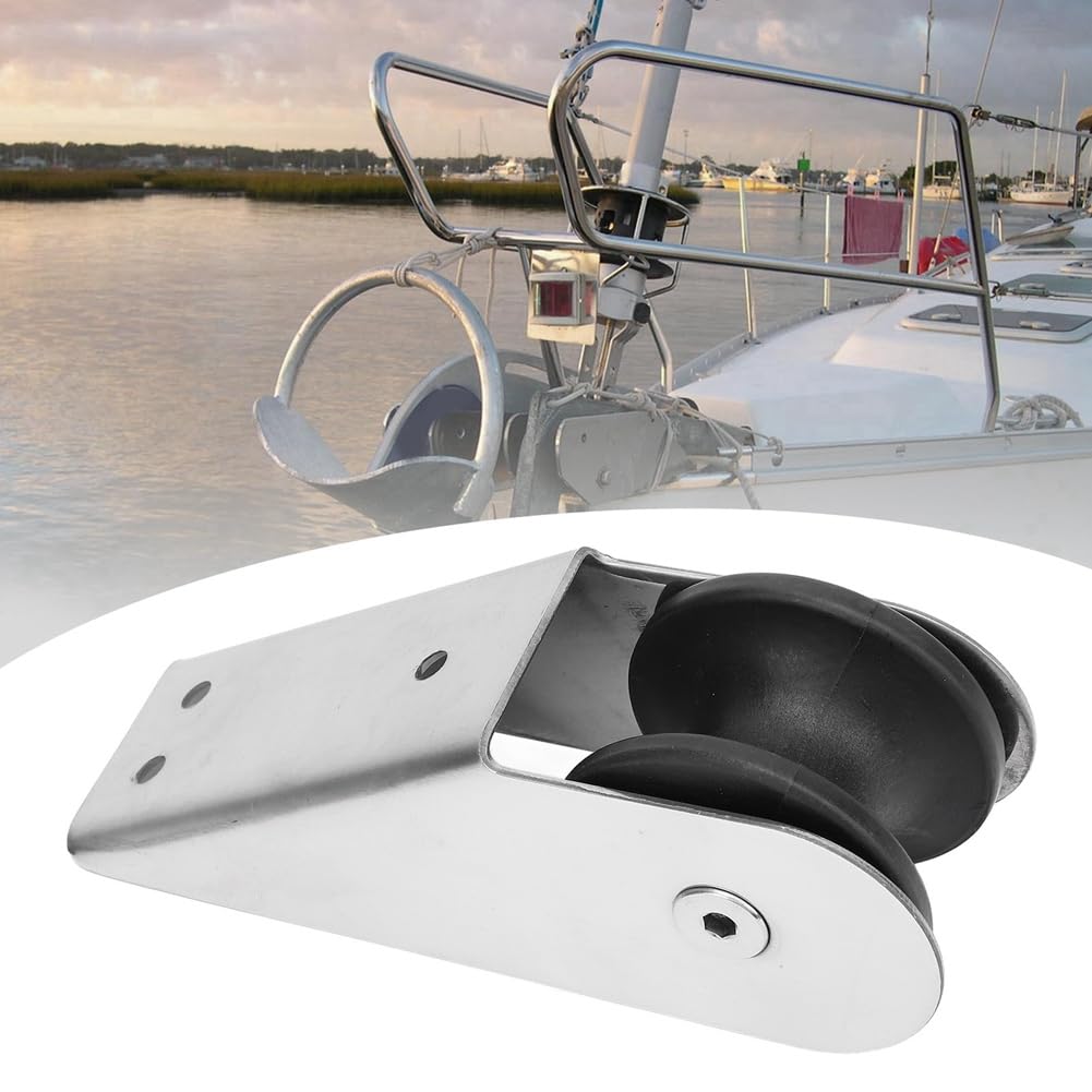 Accessoires pour Bateaux Rouleau d'ancrage D'Étrave Support d'ancrage en Acier Inoxydable Rouleaux D'Étrave à Lancement Automatique Amarrage Fixe pour Yacht
