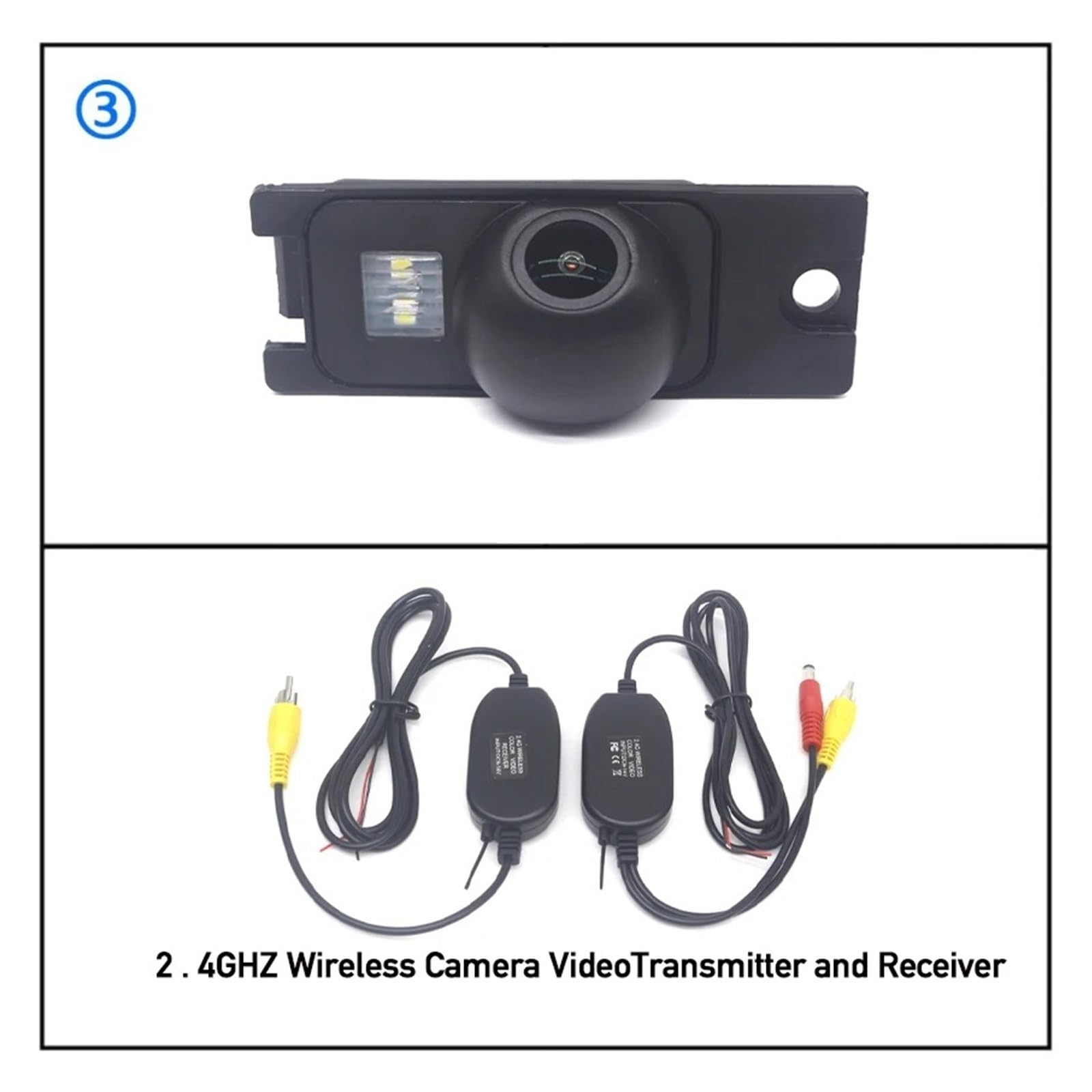 Zamiennik kamery cofania do Volvo V70 V70 II MK2 2000 2001 2002 2003 2004 2005 2006 2007 CCD Full HD noktowizor kamera cofania kamera cofania (kamera) (kamera z Wi-Fi