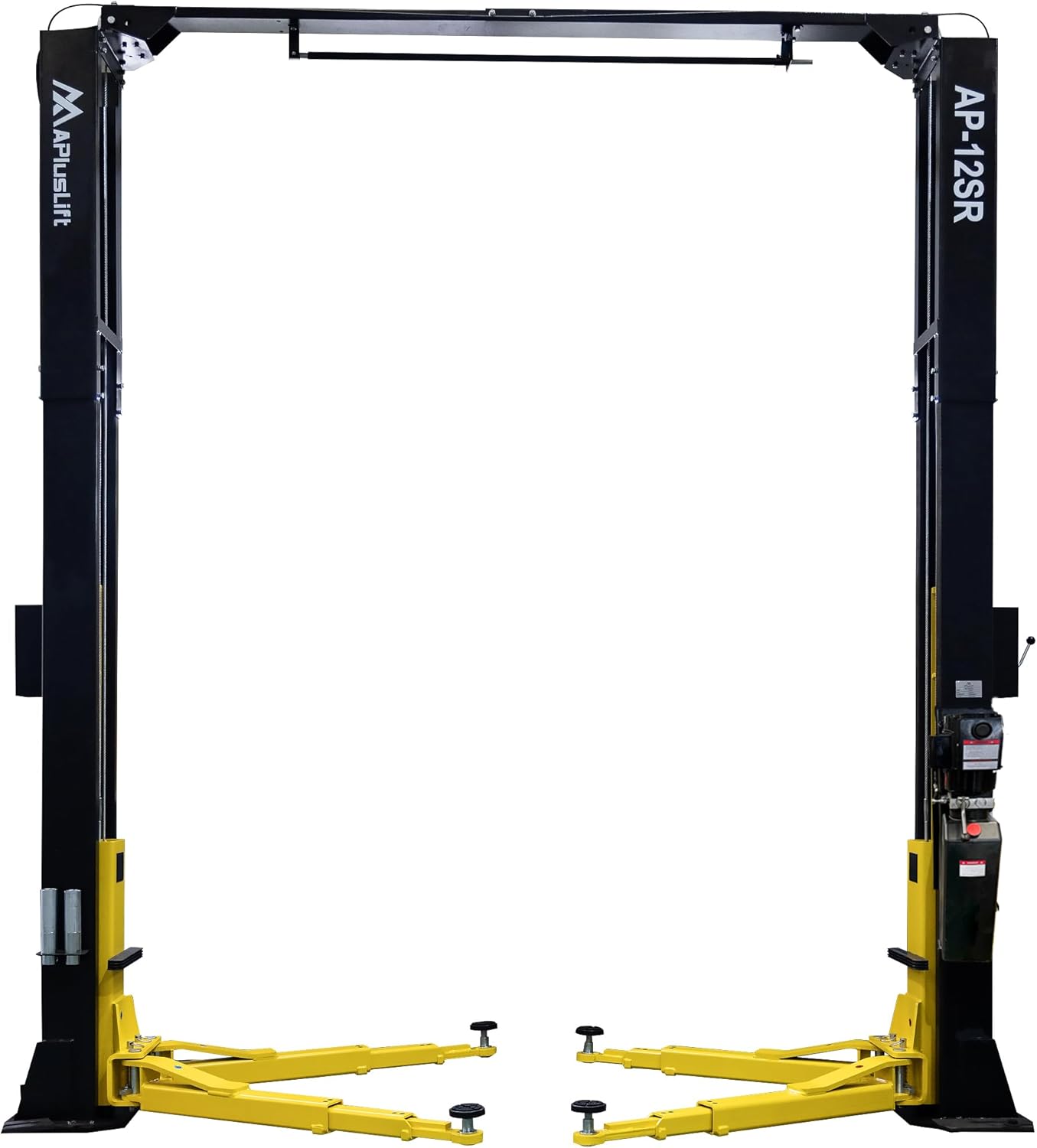 APlusLift AP-12SR Car Lift with arms extended