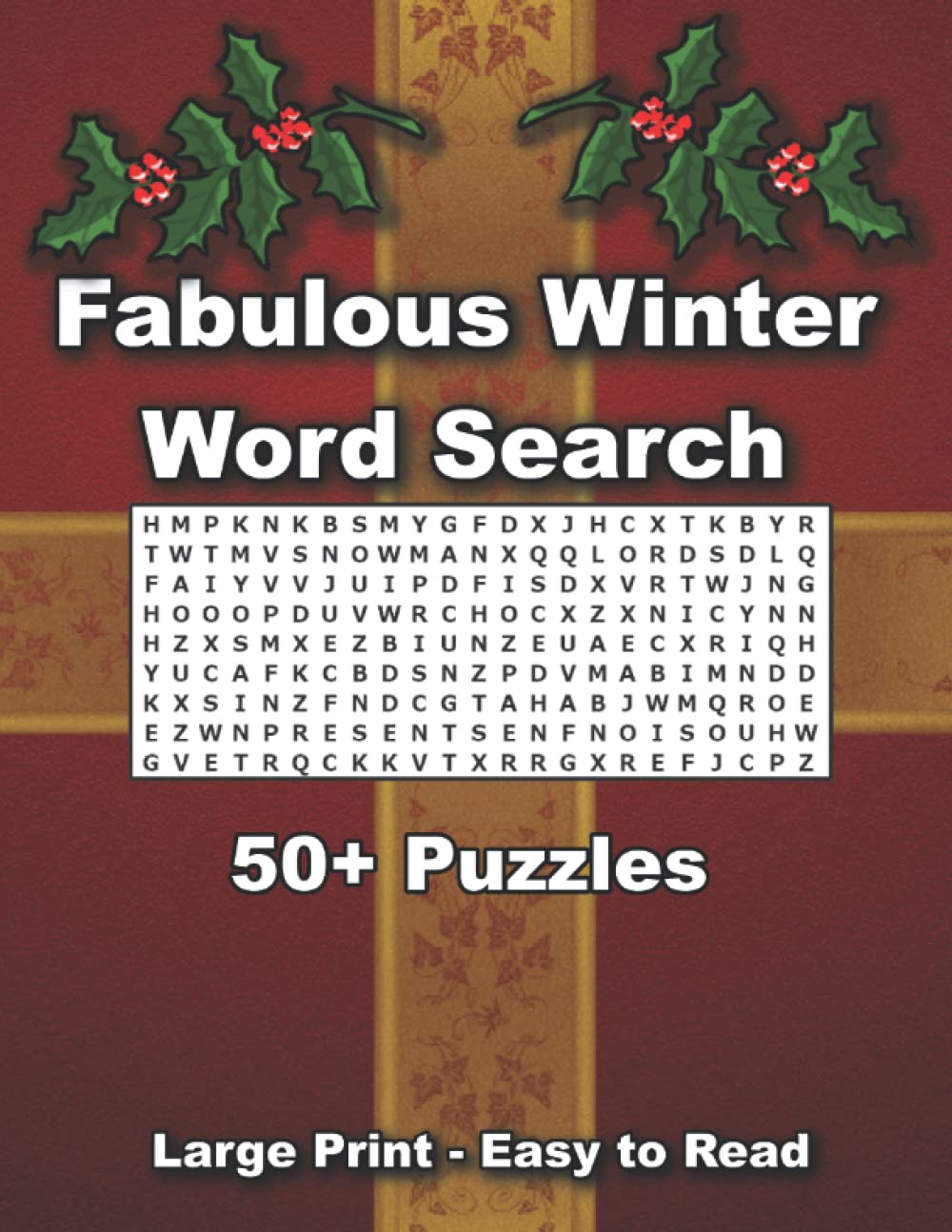 The Fabulous Winter Word Search for all ages: Word Search puzzle Book For Adults Kids Teens Seniors , The Winter Word Search Fun.: Word Search Fun for all ages