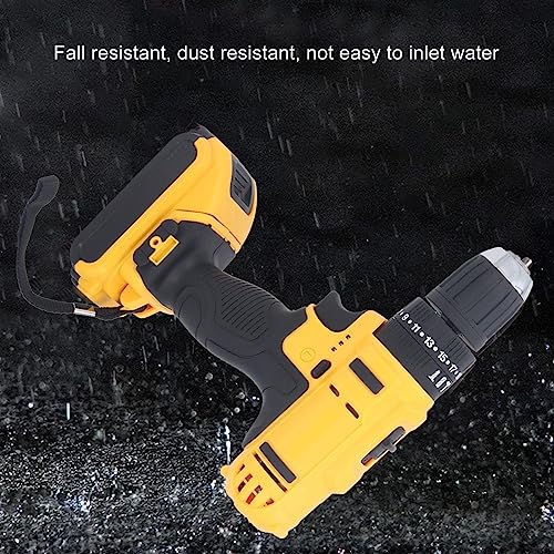 Taladro inalámbrico portátil 21V con kit y 2 baterías miniatura 5