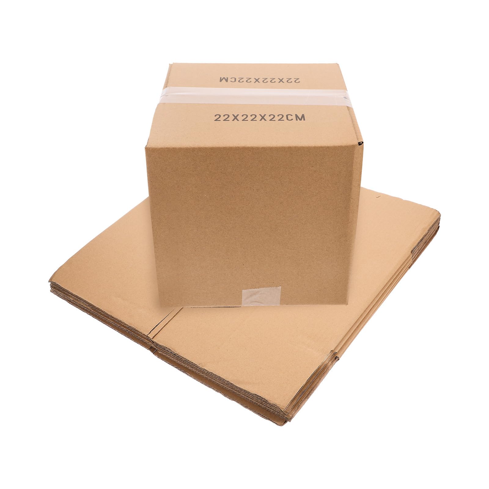 Versandkartons 5 Stück Braun aus Papier Quadratische für Umzüge