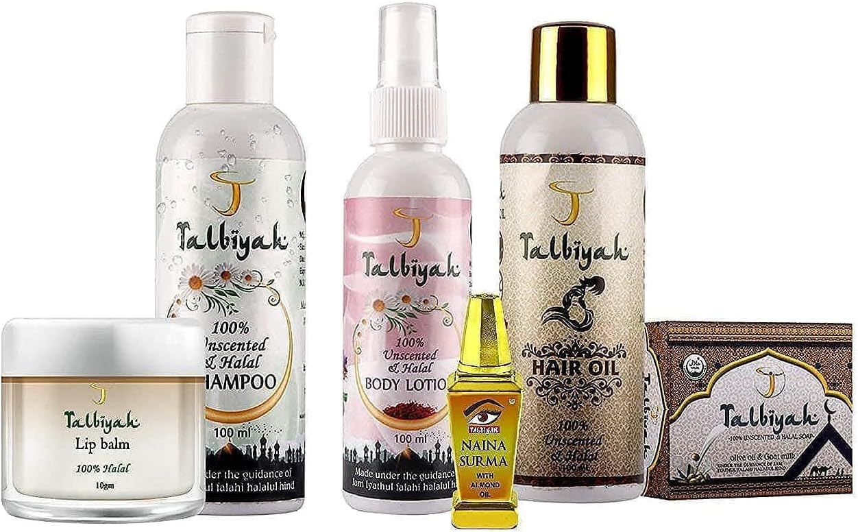 Talbiyah Unscented Umrah Cosmetic Kit