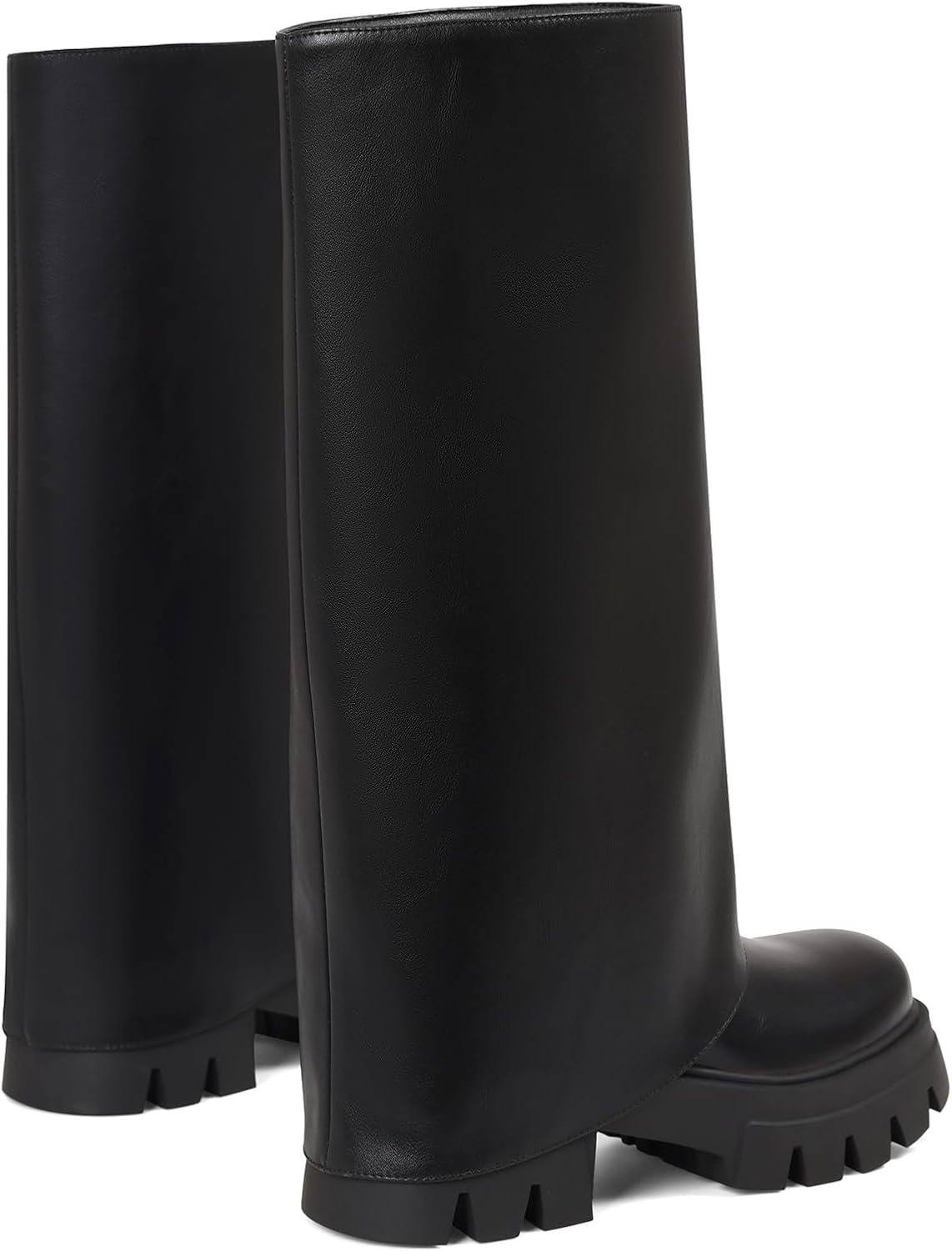 VOMIRA Wide Calf Boots Slouchy Boots for Women - Image 6
