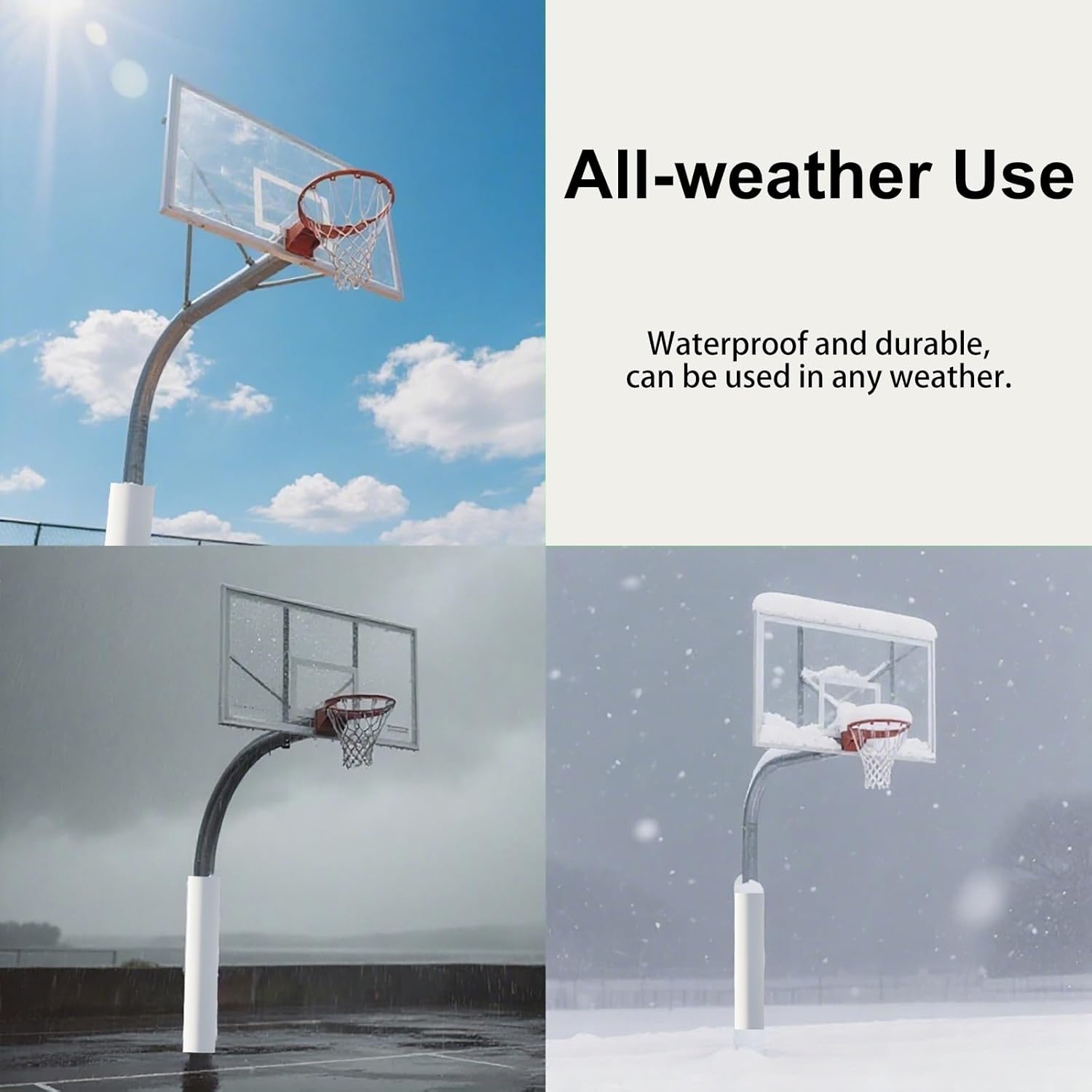 Katzowen Pole Wrap with Basketball, Basketball Pole Pads, Pole Pad, Column Protection Pads, Amusement Park Cylinder Protection Mat Basketball