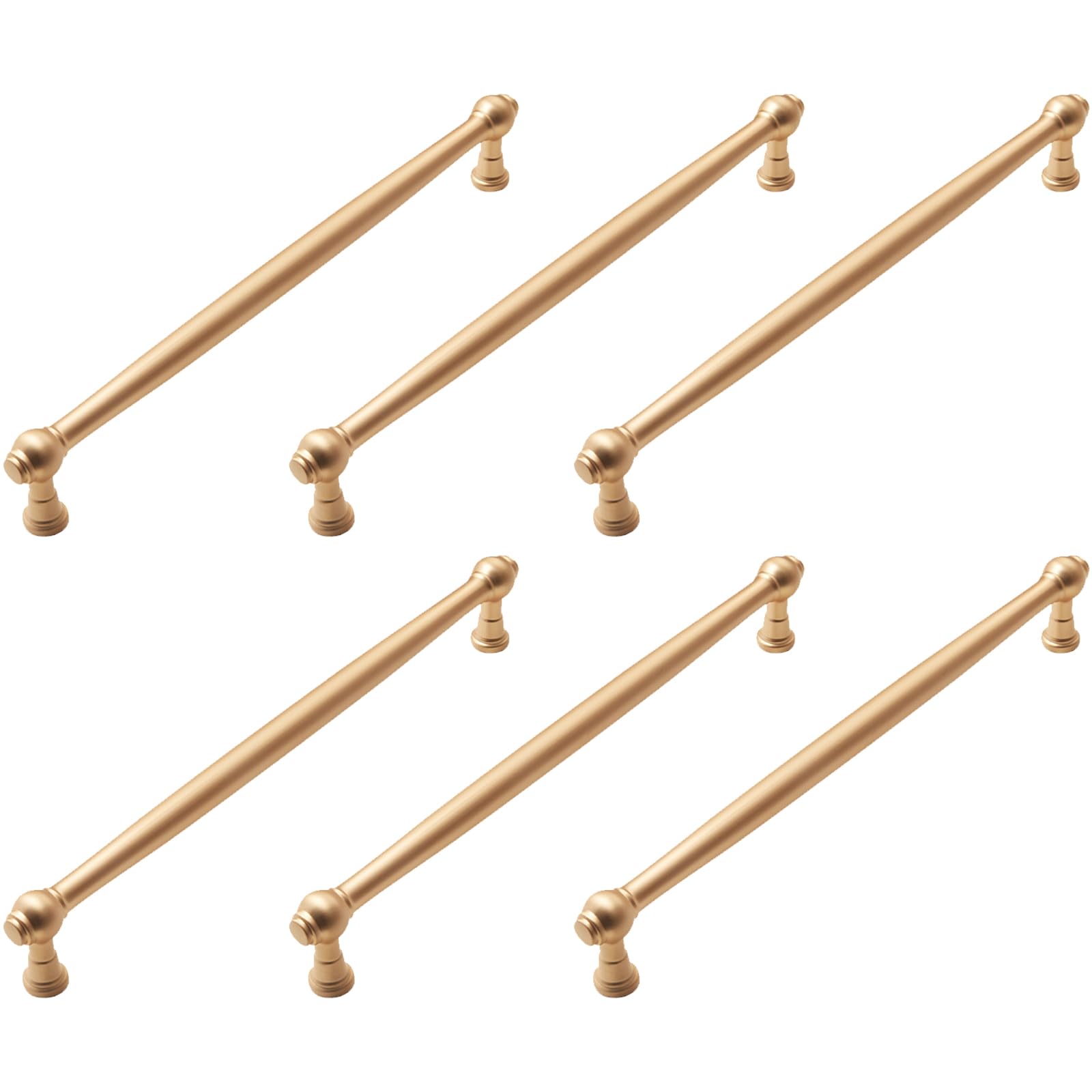 Msioytog 6 Premium Metal Closet Pulls Oxidation Ergonomic Grip, Hardware for Drawers Cabinets Furniture Vintage Metal Alloy Pulls