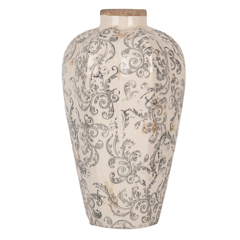 Vase céramique beige gris : créez une ambiance cosy dans votre salon