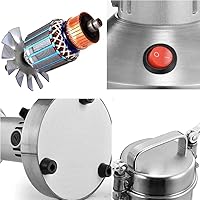 Vista 8 de Molinillo de café de elaboración totalmente automático Productos 100G Molino de grano de acero inoxidable Molino de grano de 30 segundos Molinillo