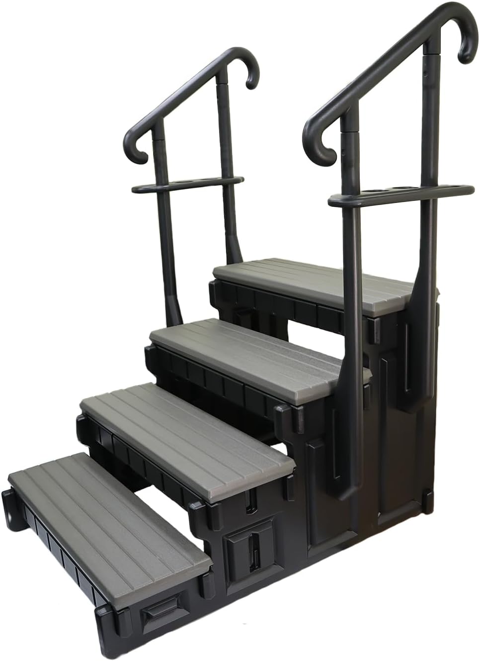 Confer Plastics 4 Step Signature Spa Steps (Deep Grey)