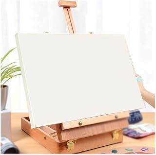 Wooden Sketching Drawing Table Box Laptop Accessories Painting Art Supplies