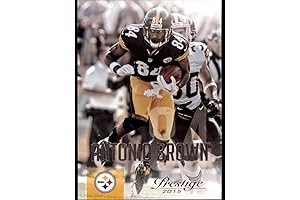 2015 Panini Prestige Antonio Brown Pittsburgh Steelers Football Card
