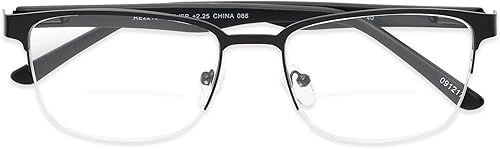 Miniatura 5 de Gafas de lectura bifocales rectangulares en negro de Readers.com  The Polk  +2.25