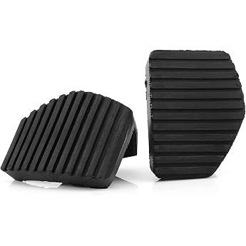 Rubber Brake Pedal 1 Pair Clutch Brake Pedal Rubber Cover for Peugeot/Citroen 1007 207 208 301 C3 C4 C5 C6 C8