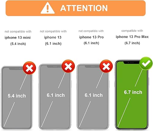 Miniatura 2 de Vaburs Funda compatible con iPhone 13 Pro Max con tarjetero y diseño de mandala en relieve, de piel sintética, doble botones, a prueba de golpes,