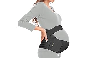ChongErFei Belly Bands for Pregnancy Support Belly Belt XL Back/Pelvic/Hip Pain