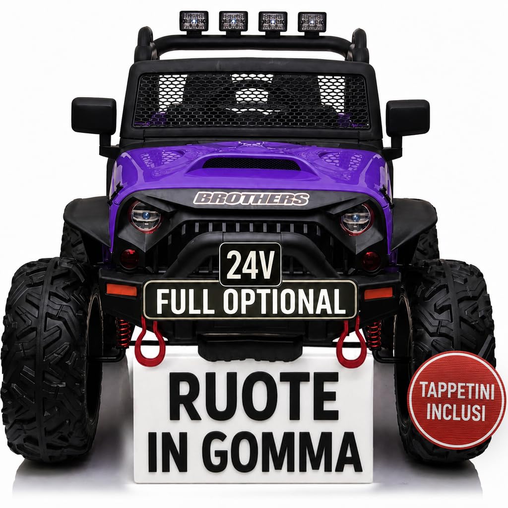 Elektryczny samochód dla dzieci 2-osobowy 24 V Offroad Big Adventure elektryczny samochód dla dzieci pilot zdalnego sterowania skórzanym siedzeniem otwierane drzwi podwójny silnik elektryczny