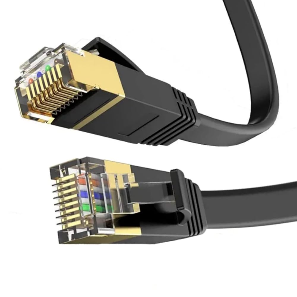 〈2本セット〉LANケーブル2m 有線 フラットタイプ 1.5mm厚 Amazon.co.jp: CAT6 LANケーブル2m（2件） LEKVKM CAT 6 lan