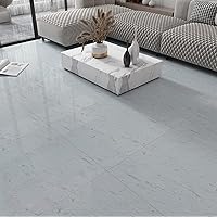 Vista 2 de Norine Suelo autoadhesivo de vinilo de mármol de 12 x 12 pulgadas, azulejos adhesivos extraíbles impermeables para dormitorio, baño, cocina, paquete