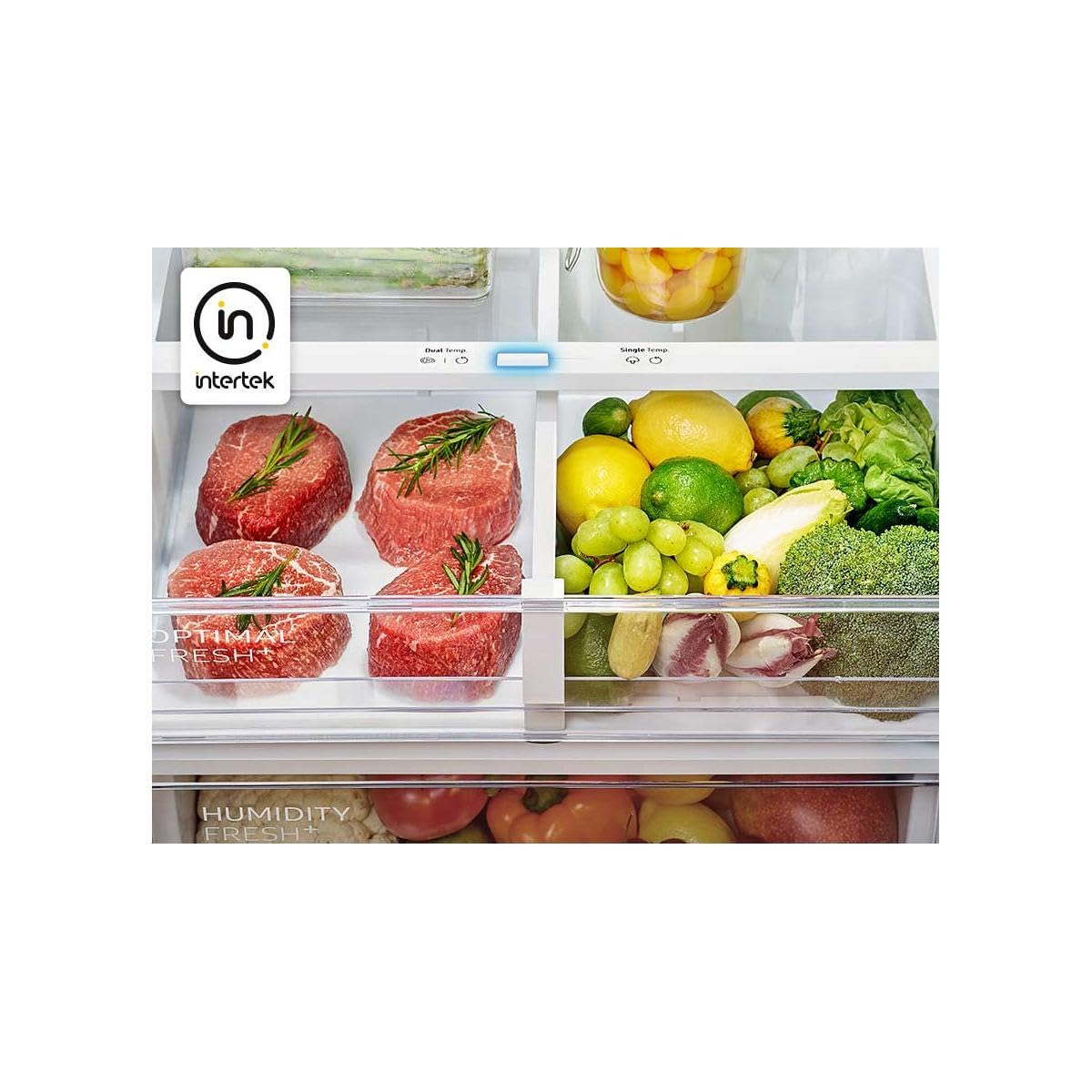SAMSUNG Frigorífico Combi RB38C7B6AS9_EF Clase A No Frost 2.03x59.5x65.8 Libre instalación Acero Inoxidable
